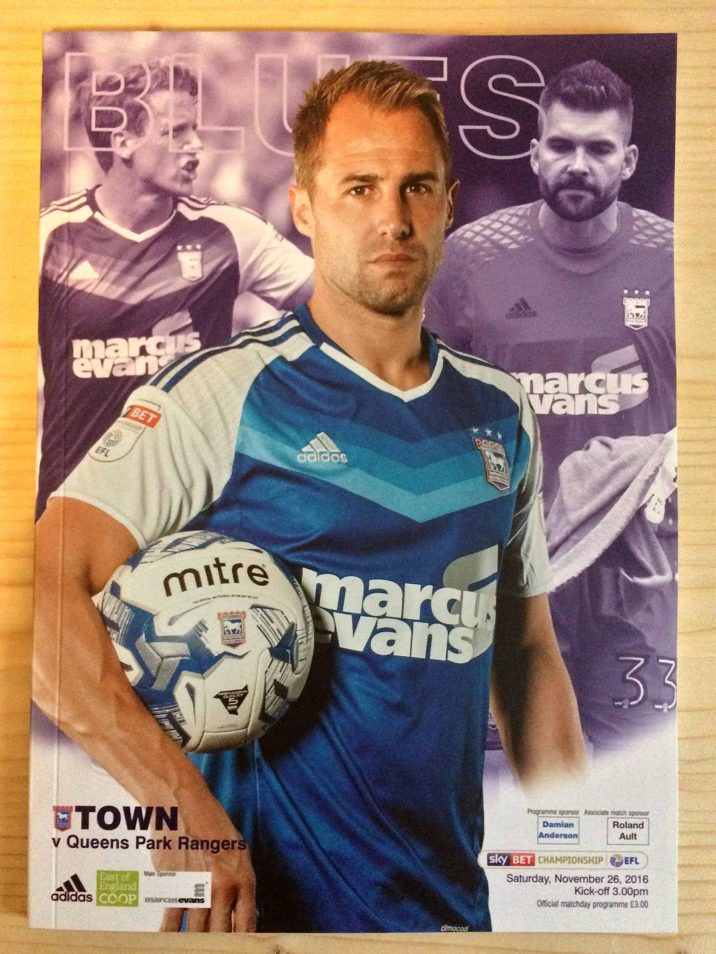 Ipswich Town FC v Queens Park Rangers FC